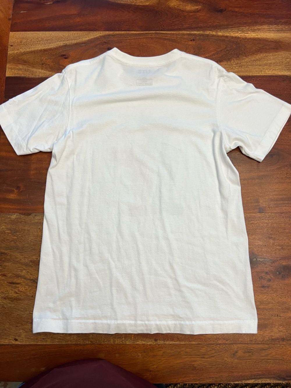 KAWS White Tee with Blue & Orange Character Graphic - Picture 3 of 3